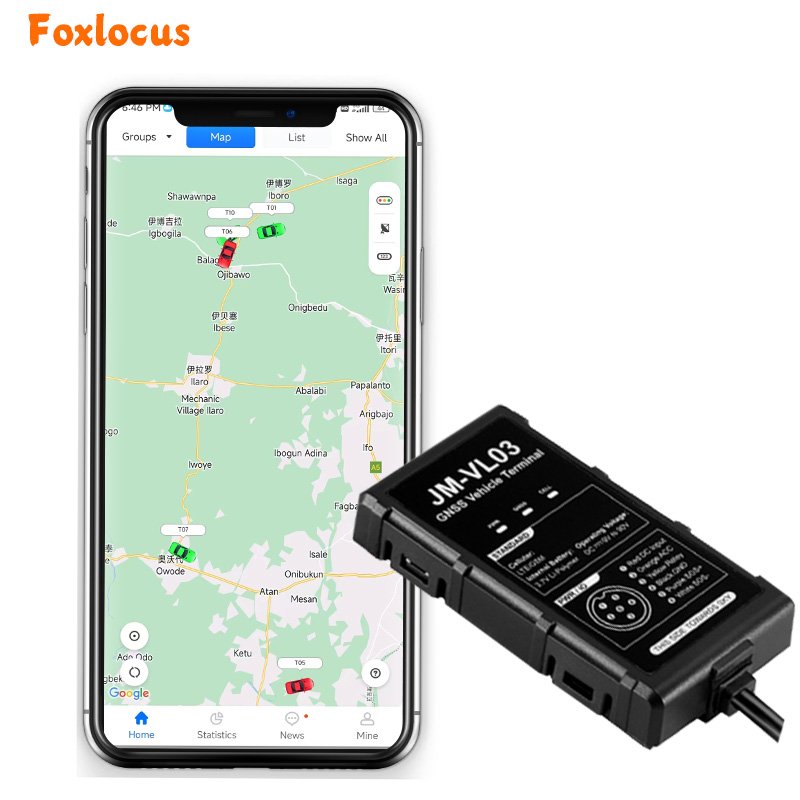 Speed Limited SIM Card Location Small GPS Tracker With Remote Cut Off Engine